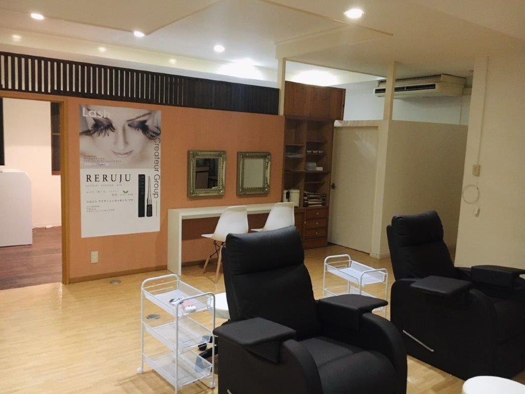 ネイル&アイラッシュサロン クレアトゥール坂出店 店内イメージ