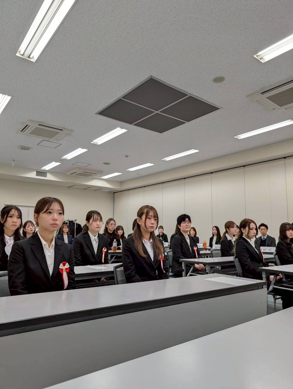 新入社員の様子