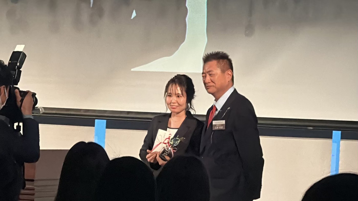 表彰式の様子