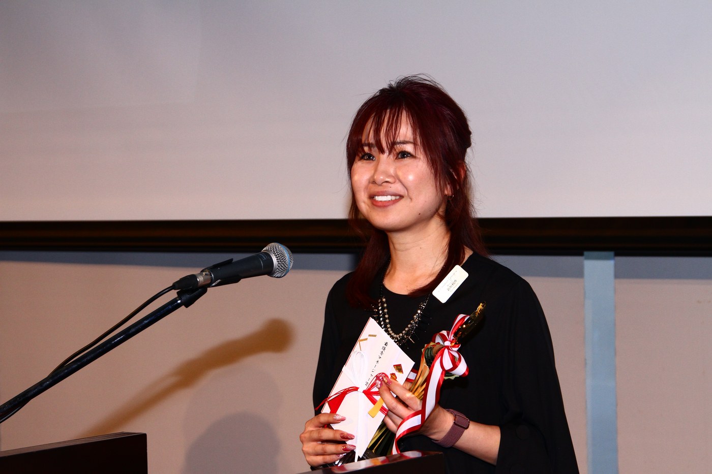 表彰式の様子